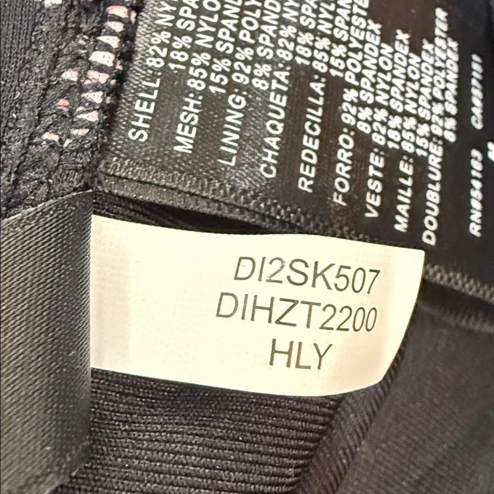 DKNY Ladies Swimsuit Halter Shirred Tropical floral Print a one Piece Size M NWT - Picture 8 of 12